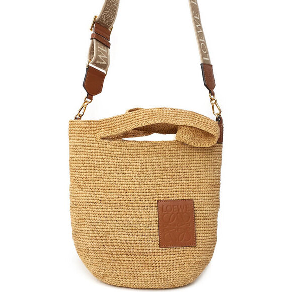 Loewe Handbags - LOEWE Slit Leather Shoulder Bag